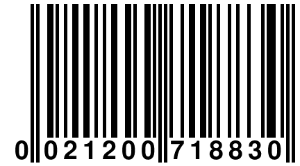 0 021200 718830