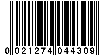 0 021274 044309