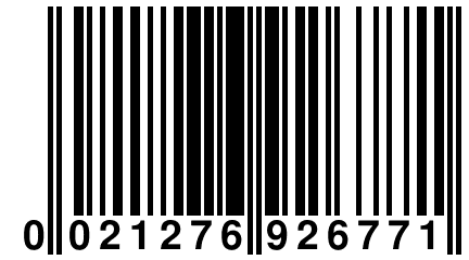 0 021276 926771