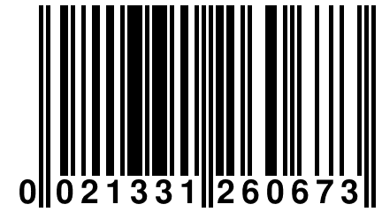 0 021331 260673