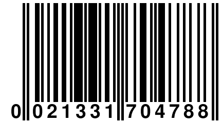 0 021331 704788