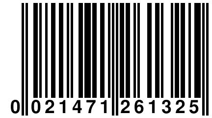 0 021471 261325