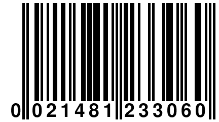 0 021481 233060