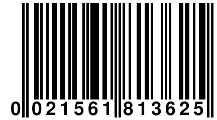 0 021561 813625