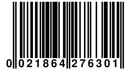 0 021864 276301