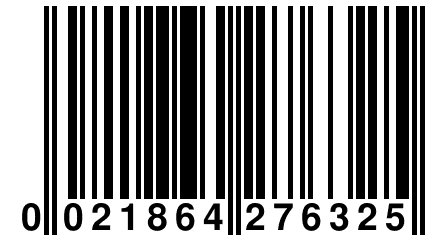 0 021864 276325