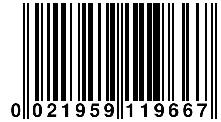 0 021959 119667