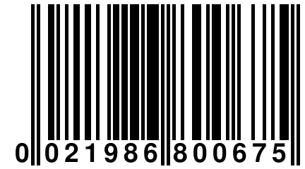 0 021986 800675