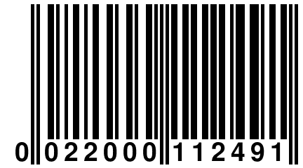 0 022000 112491