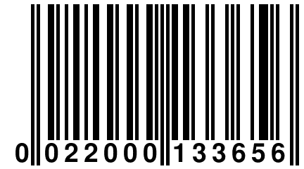 0 022000 133656