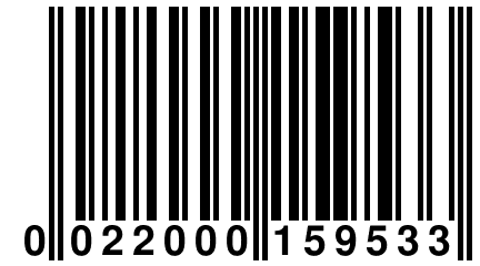 0 022000 159533