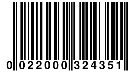 0 022000 324351