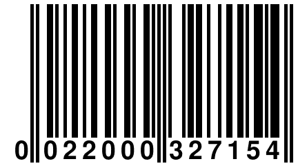 0 022000 327154