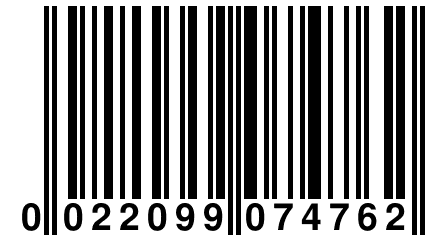 0 022099 074762