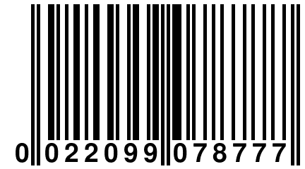 0 022099 078777