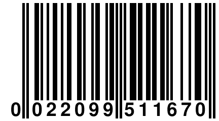 0 022099 511670