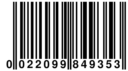 0 022099 849353