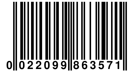 0 022099 863571