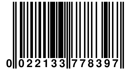 0 022133 778397