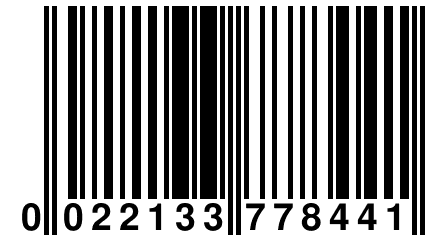 0 022133 778441