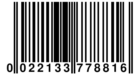 0 022133 778816