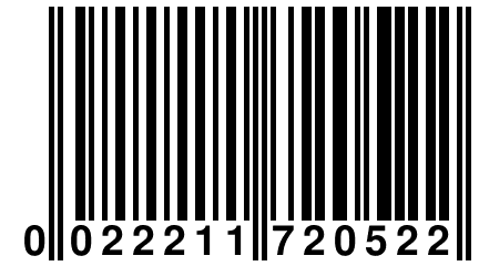 0 022211 720522