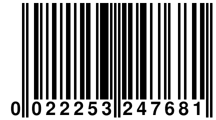 0 022253 247681