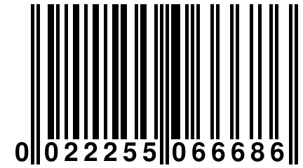 0 022255 066686