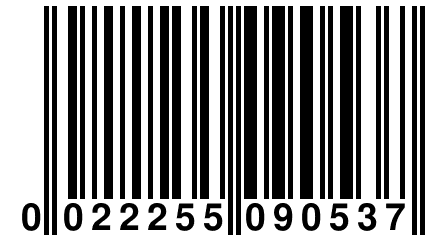 0 022255 090537