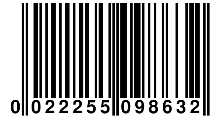 0 022255 098632