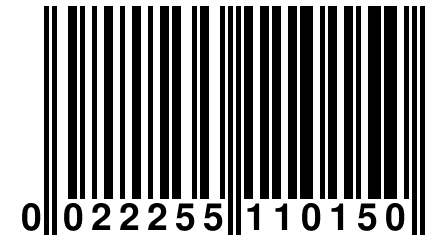 0 022255 110150