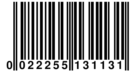 0 022255 131131