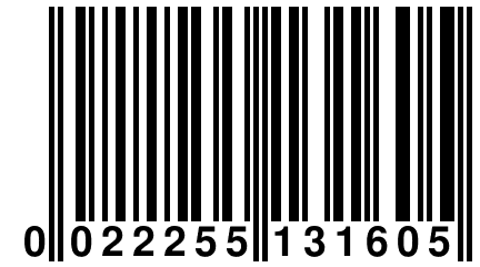 0 022255 131605