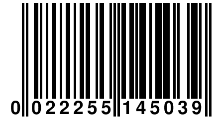 0 022255 145039