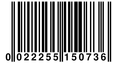 0 022255 150736