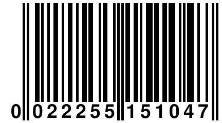 0 022255 151047