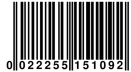 0 022255 151092