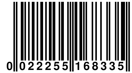 0 022255 168335