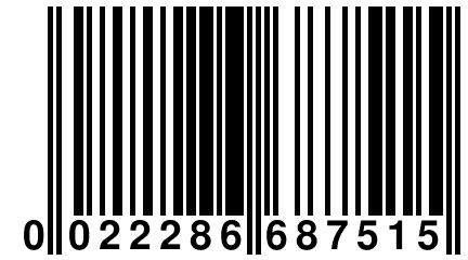 0 022286 687515