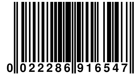 0 022286 916547