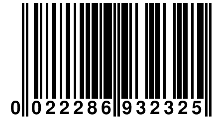 0 022286 932325