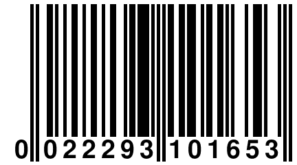 0 022293 101653