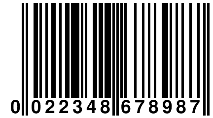 0 022348 678987