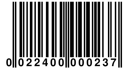 0 022400 000237