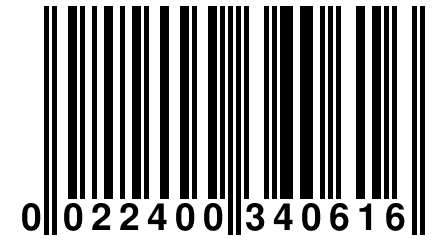 0 022400 340616