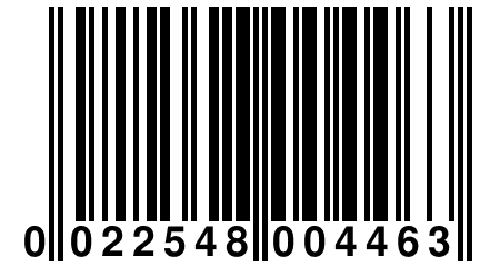 0 022548 004463