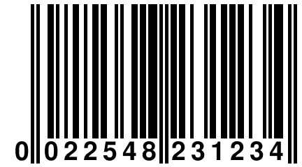 0 022548 231234