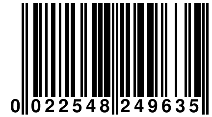 0 022548 249635