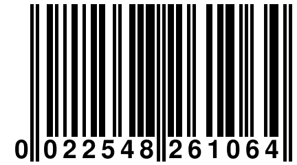 0 022548 261064