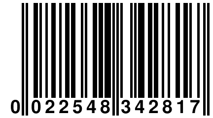 0 022548 342817